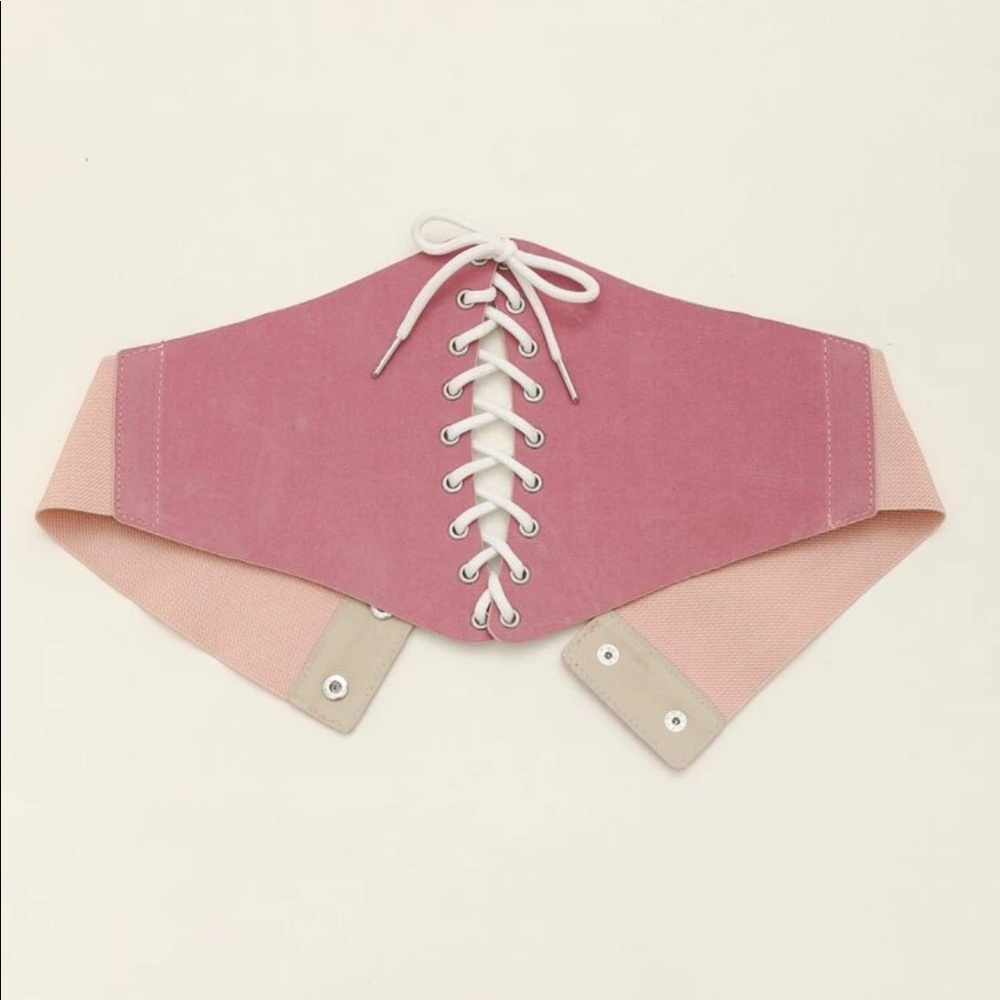 Pink Corset Belt New Cottagecore - Picture 4 of 7